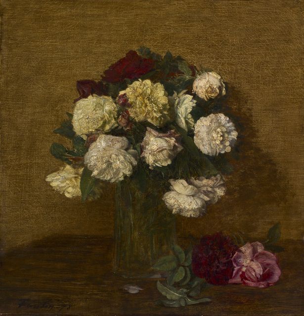 Roses in a Vase