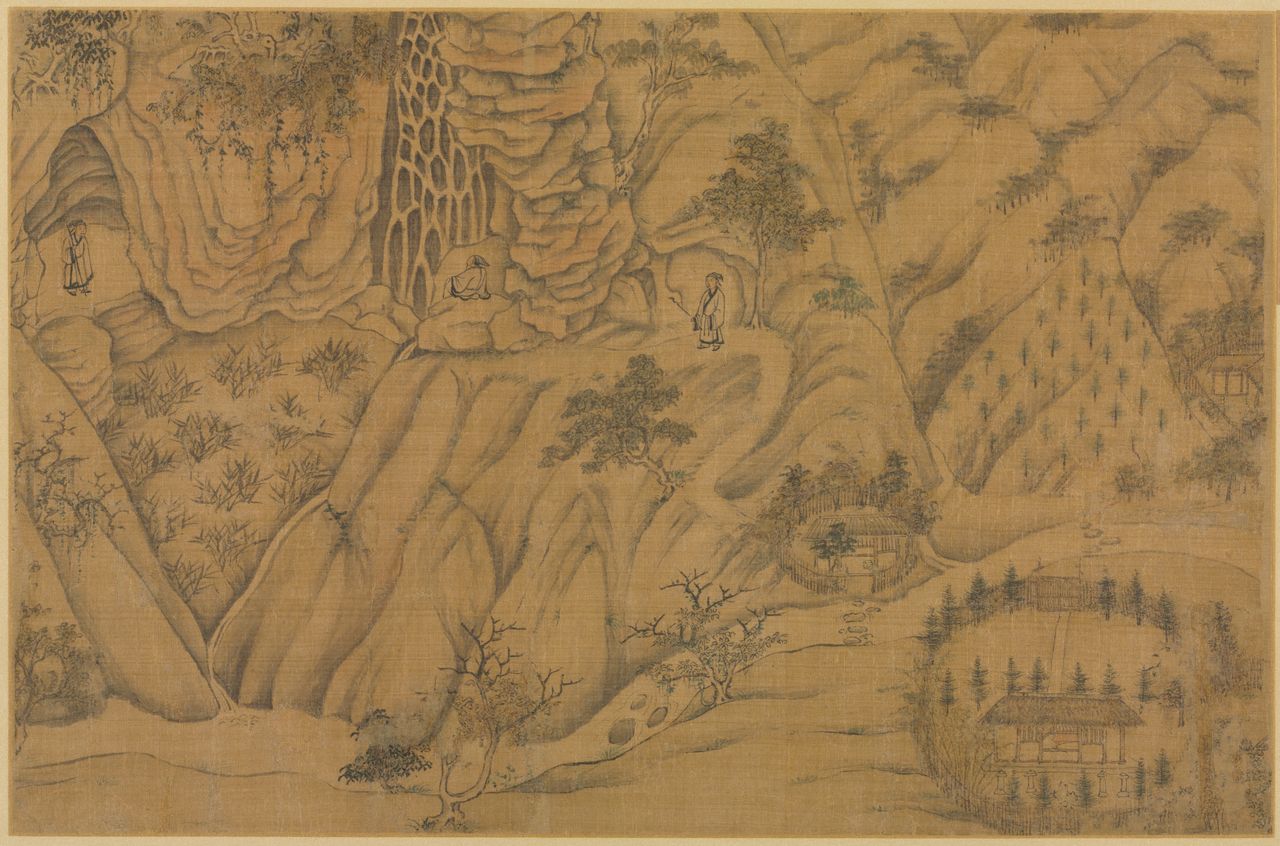 Dwelling in the Longmian ("Sleeping Dragon") Mountains