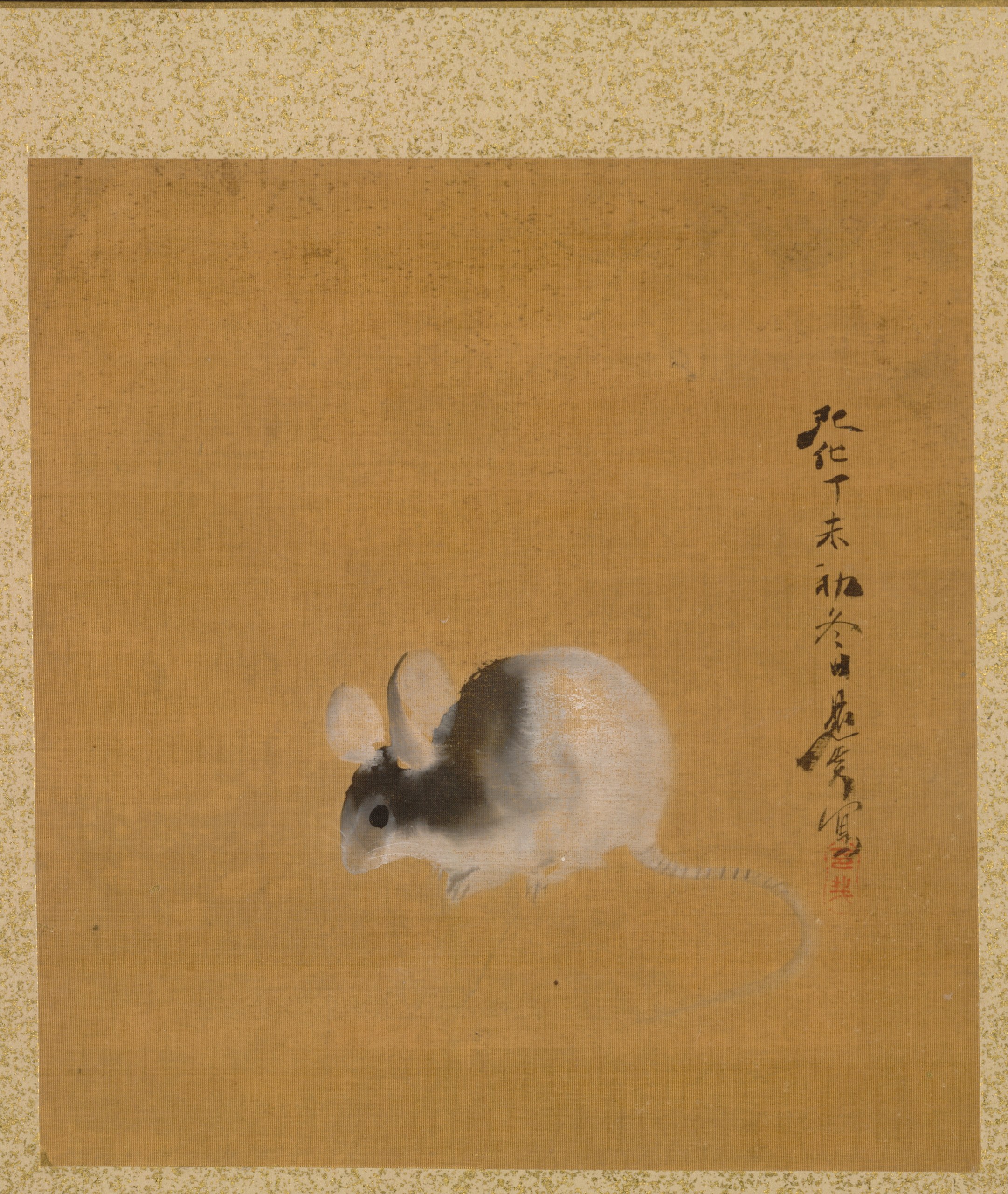 Mouse from Album of Paintings by the Venerable Zeshin
