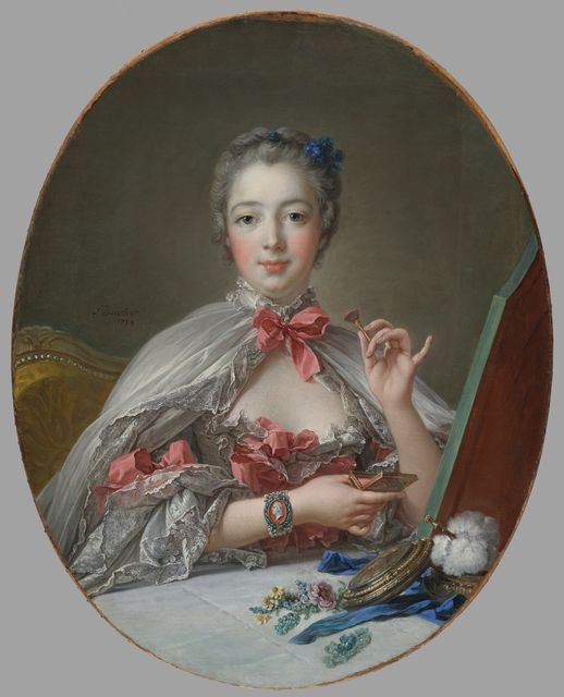 Pompadour at Her Toilette