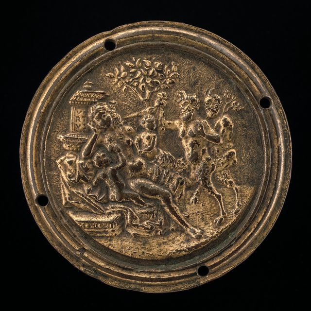 Sleeping Bacchante and Satyrs