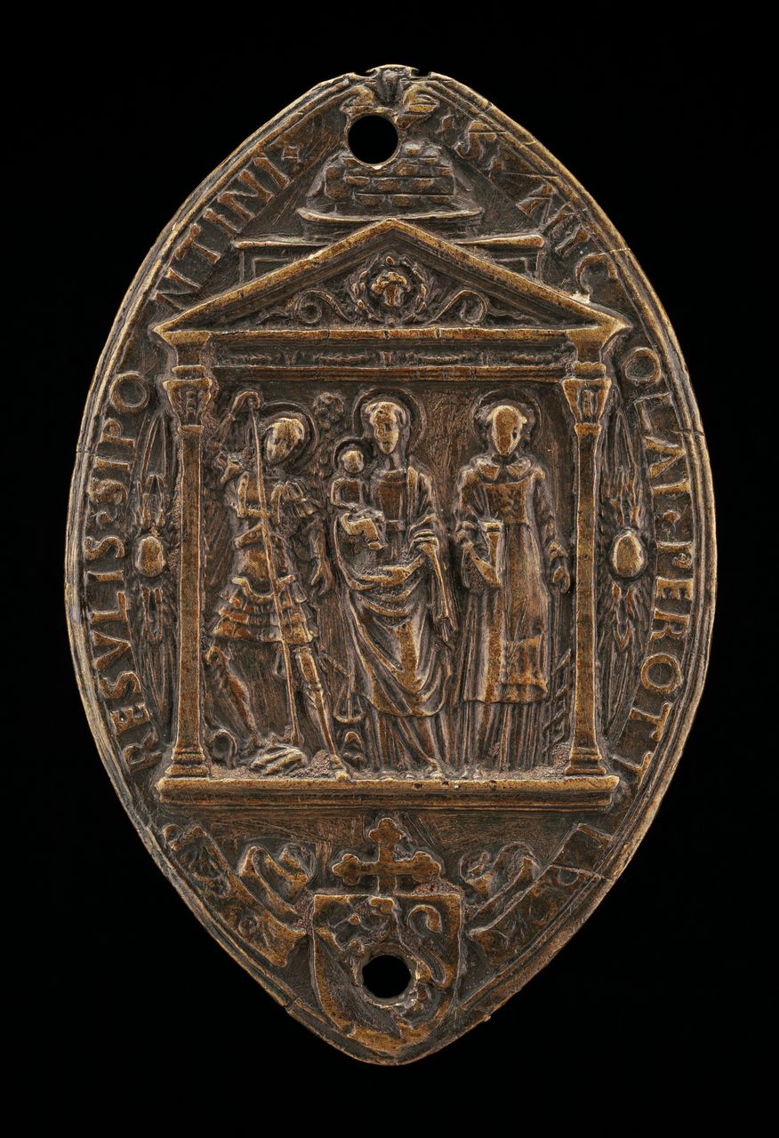 Madonna and Child between Saint Michael and Saint Lawrence