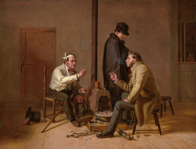 The Tough Story - Scene in a Country Tavern