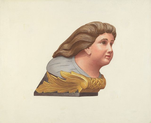 Figurehead from Schooner "Packet"
