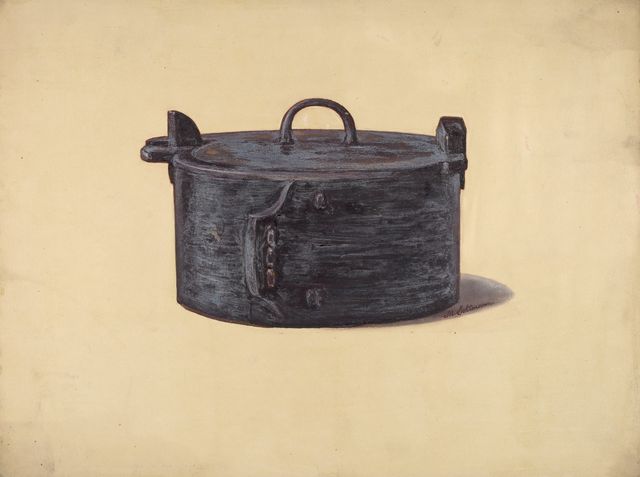 Wooden Work Box