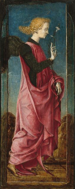 The Archangel Gabriel [middle left panel]