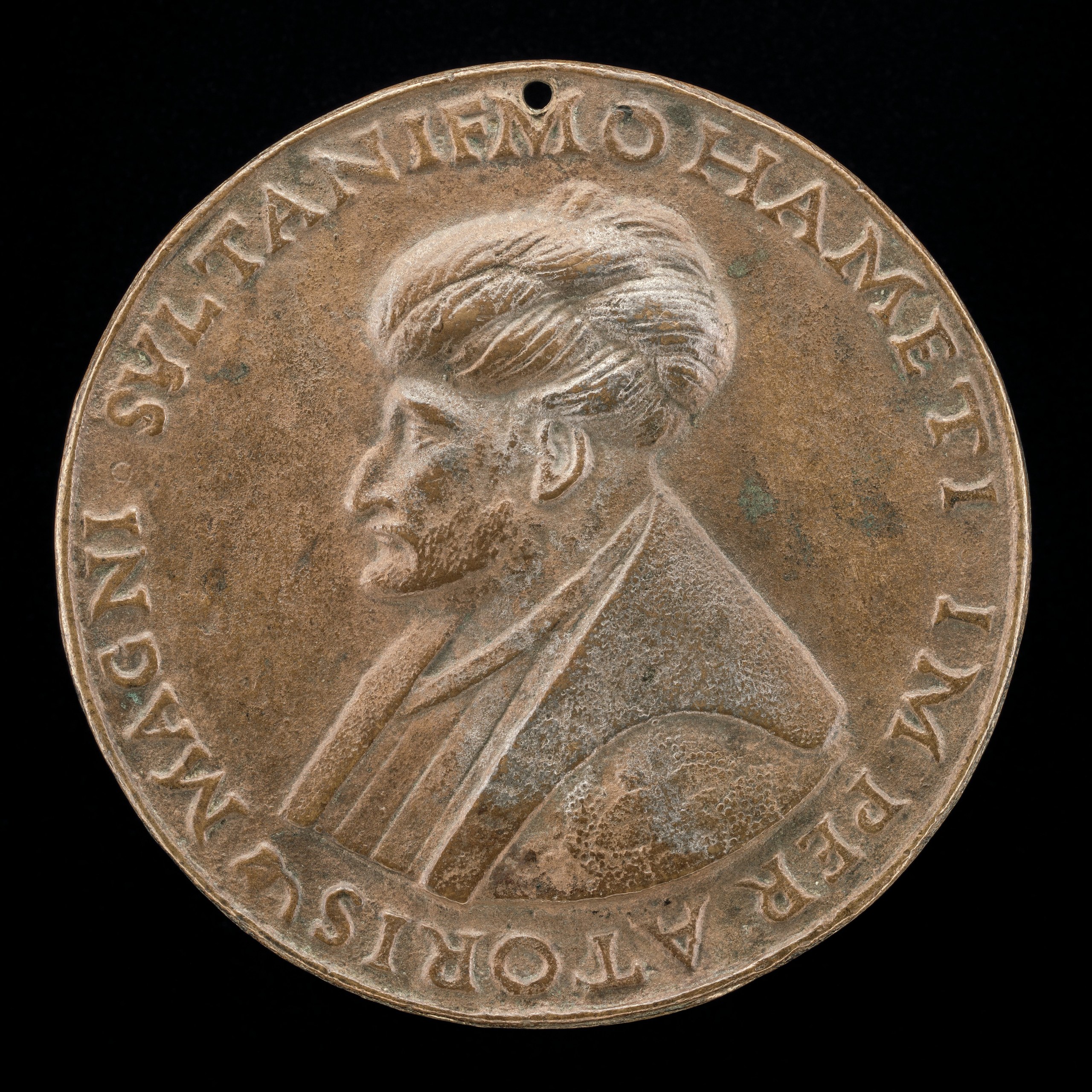 Mehmed II, 1430-1481, Sultan of the Turks 1451 [obverse]