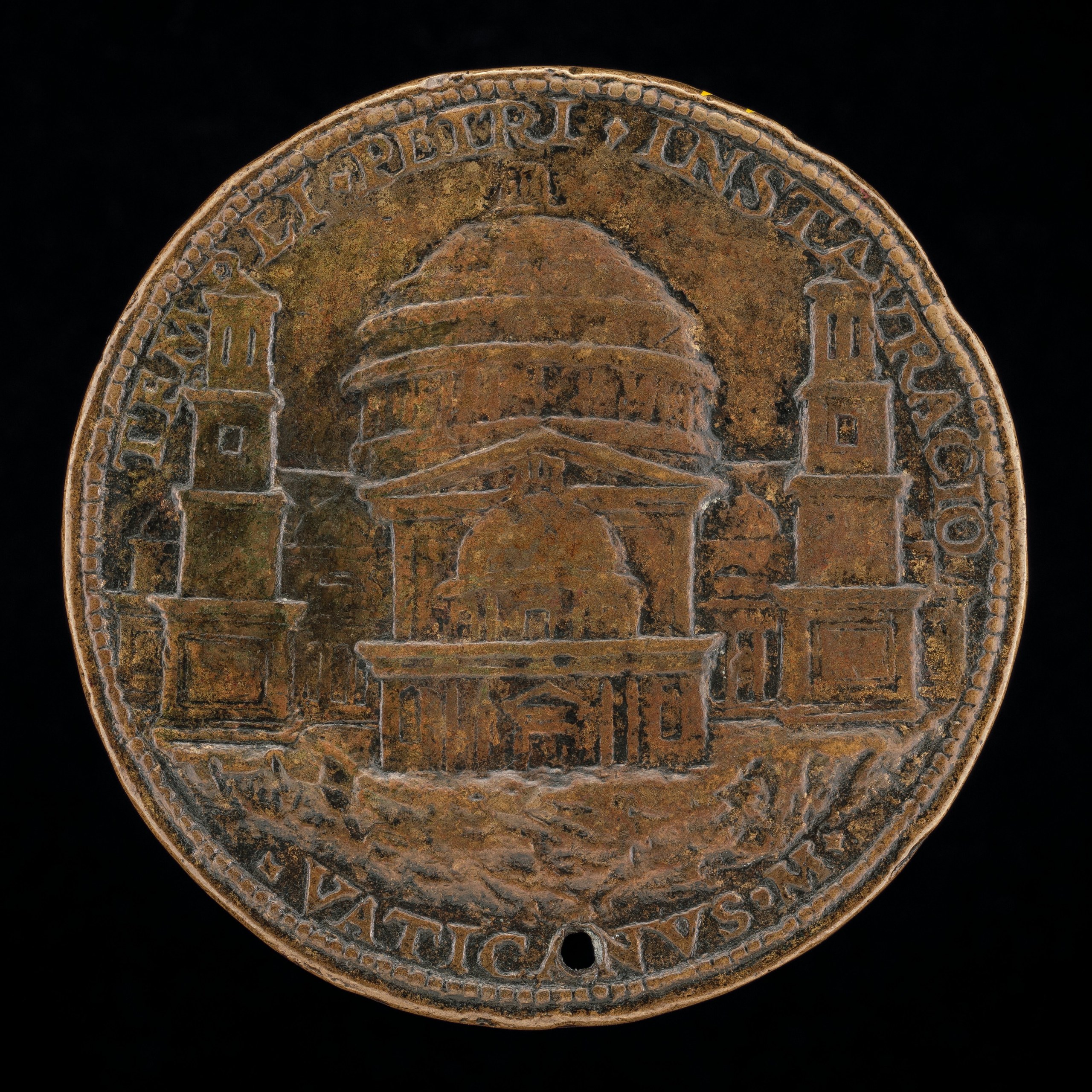 View of Saint Peter's [reverse]