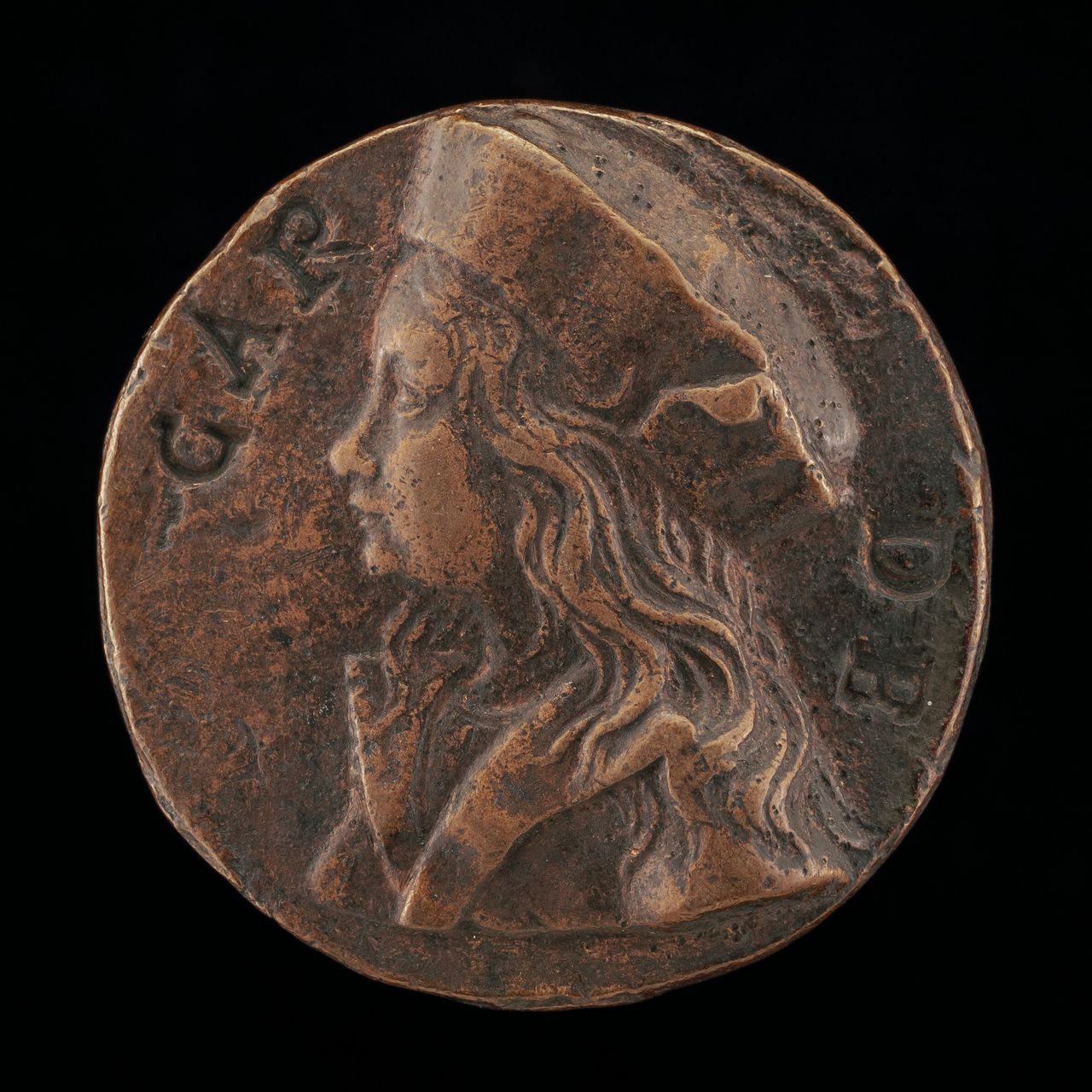 Portrait of a Boy, Perhaps a Member of the Carrara Family [obverse]
