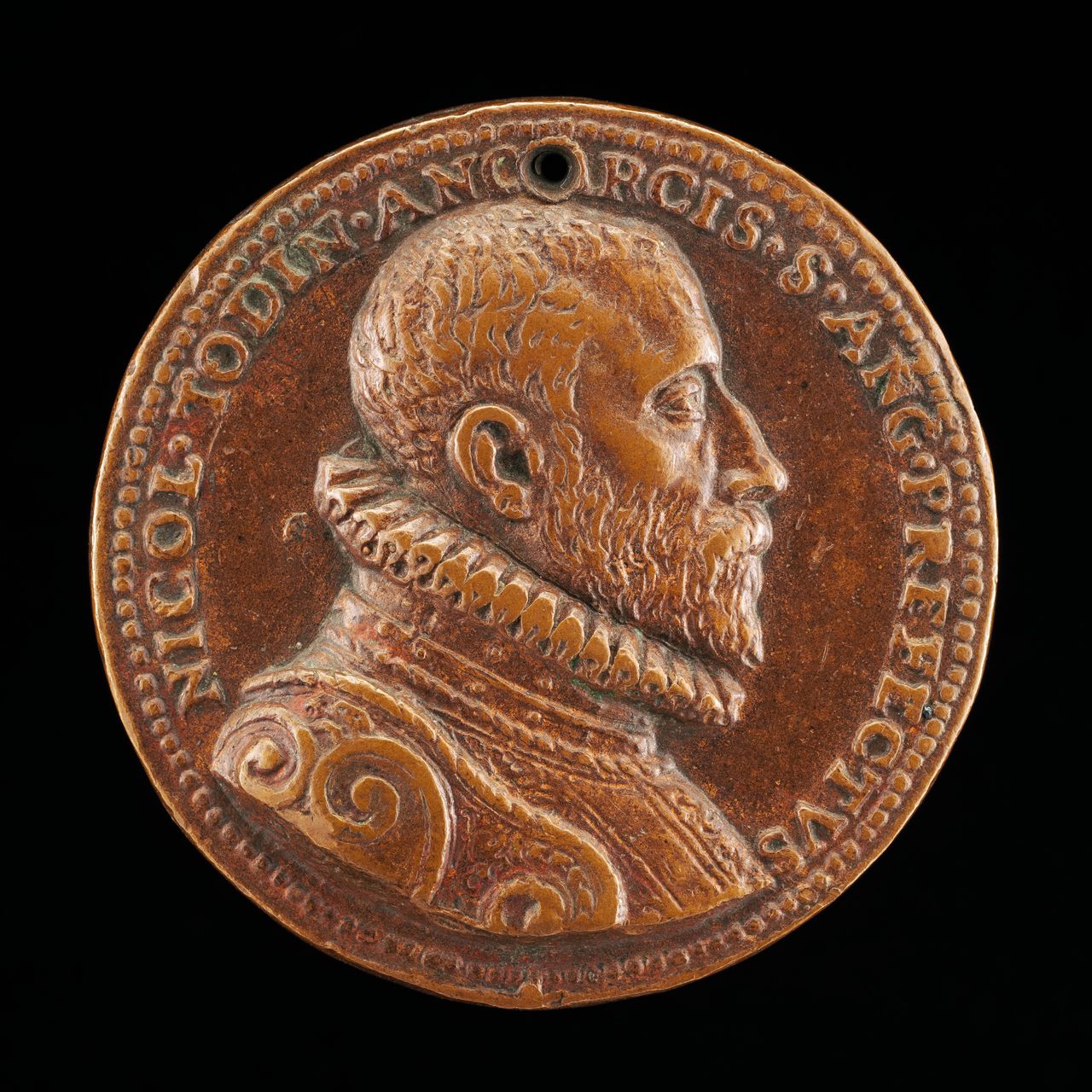 Niccolo Todini of Ancona, Captain of Castel Sant'Angelo, 1585-1591 [obverse]