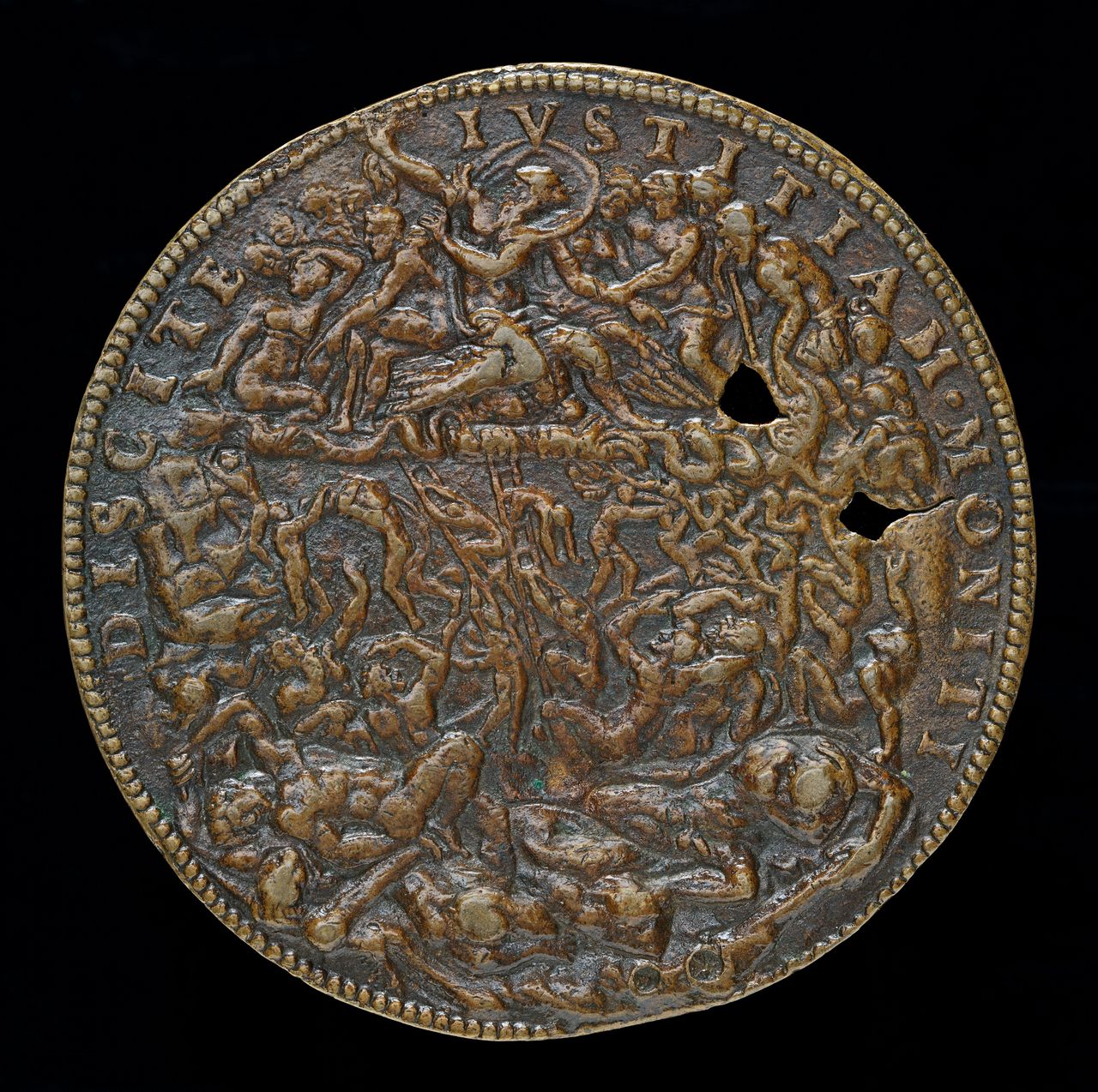 Jupiter Thundering against the Giants [reverse]