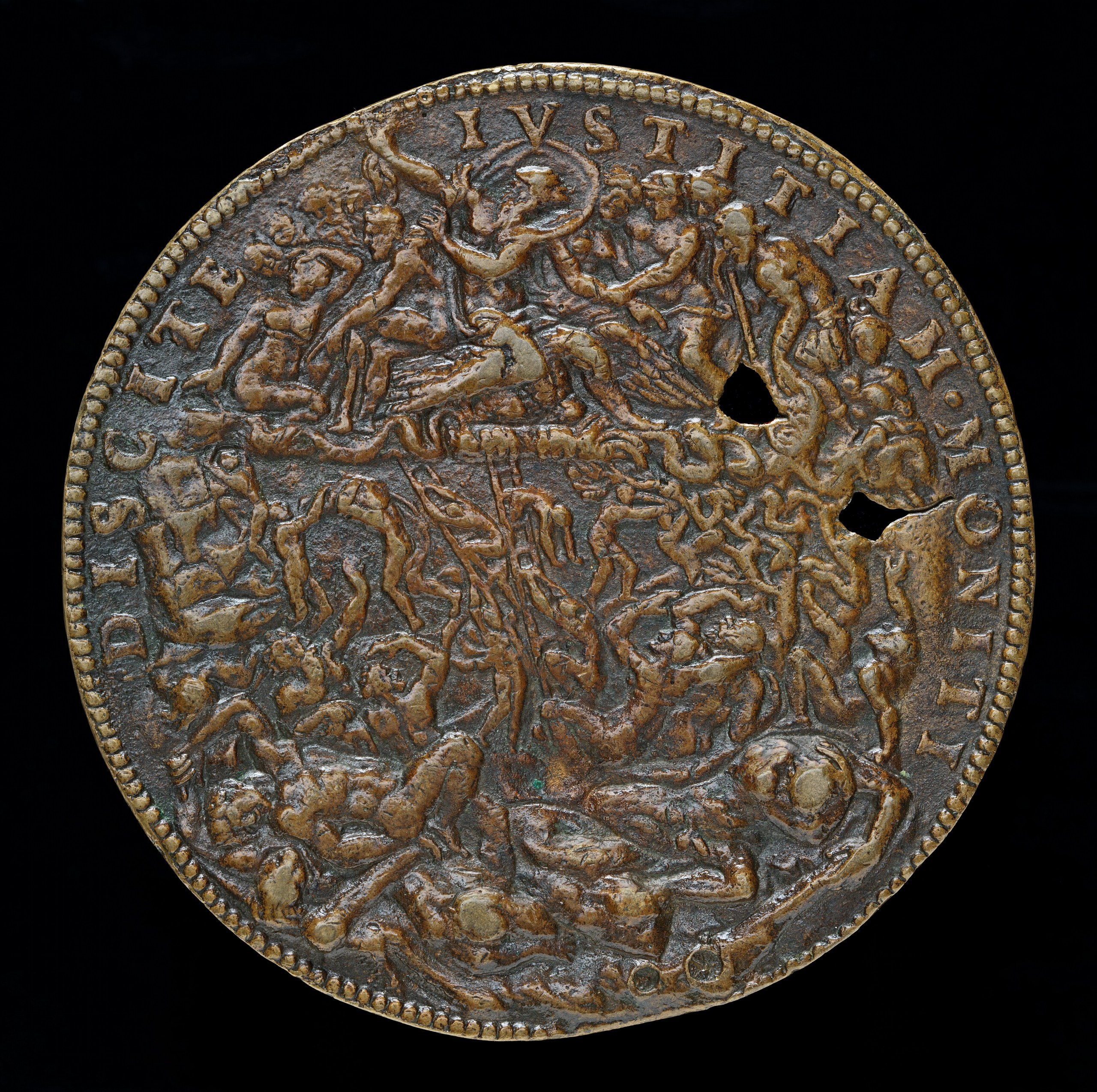 Jupiter Thundering against the Giants [reverse]