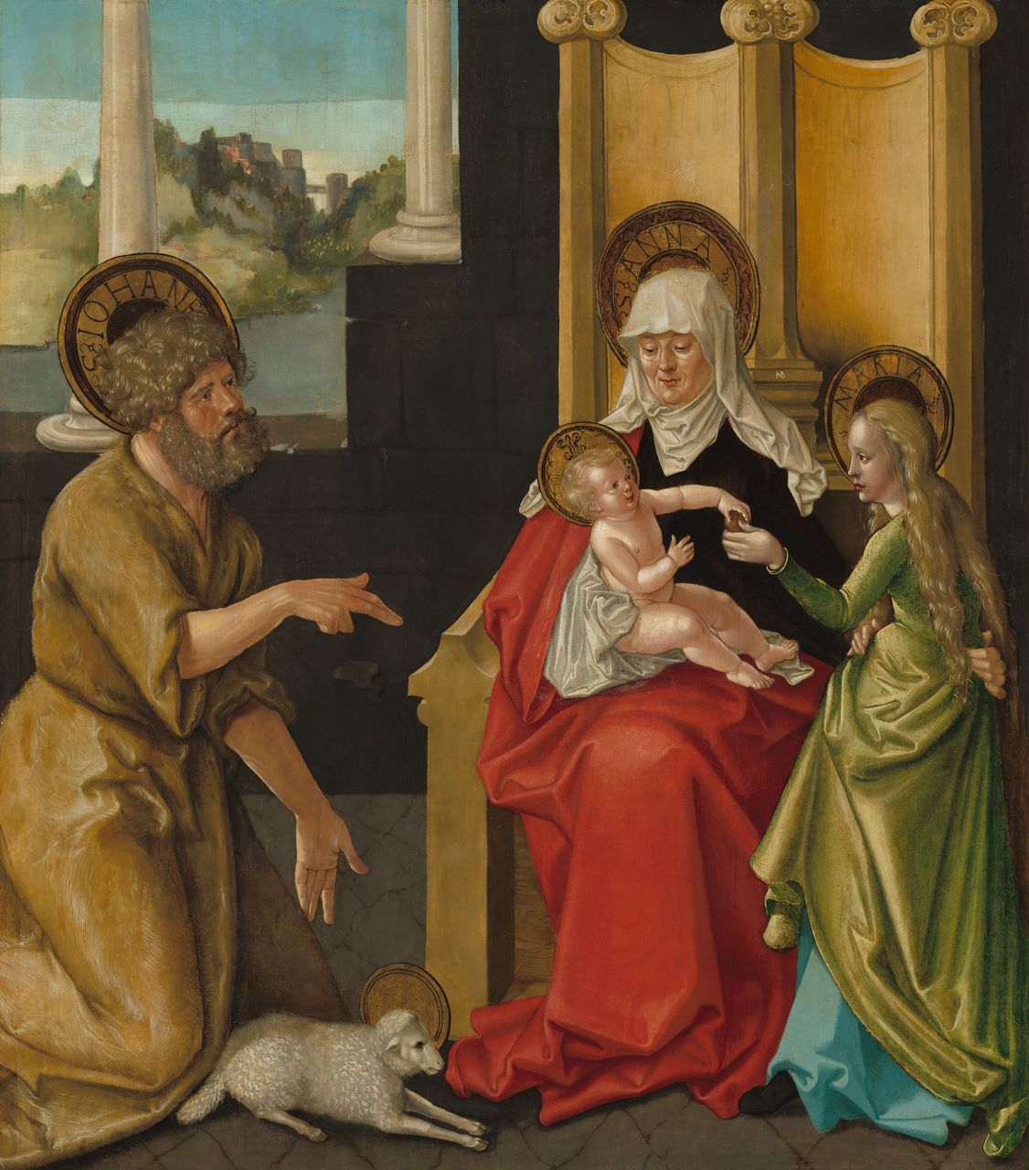 Saint Anne with the Christ Child, the Virgin, and Saint John the Baptist