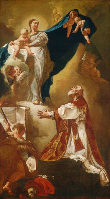 Madonna and Child Appearing to Saint Philip Neri
