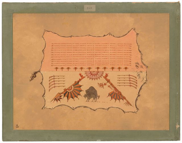 Facsimile of an Omaha Robe