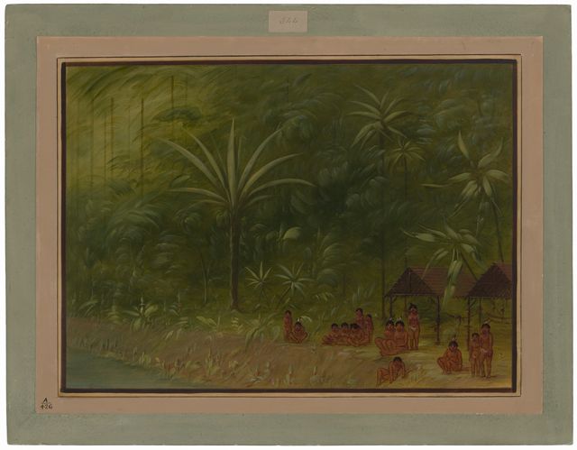 Encampment of Cocomas - Looking Ashore