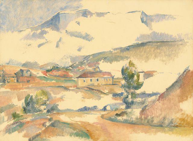 Montagne Sainte-Victoire, from near Gardanne