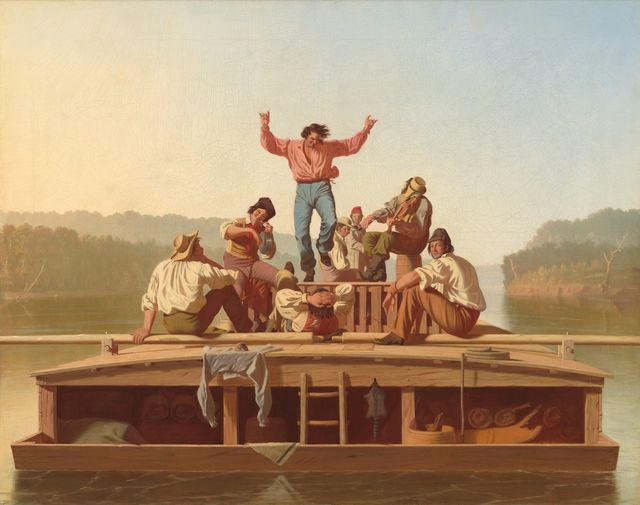 The Jolly Flatboatmen