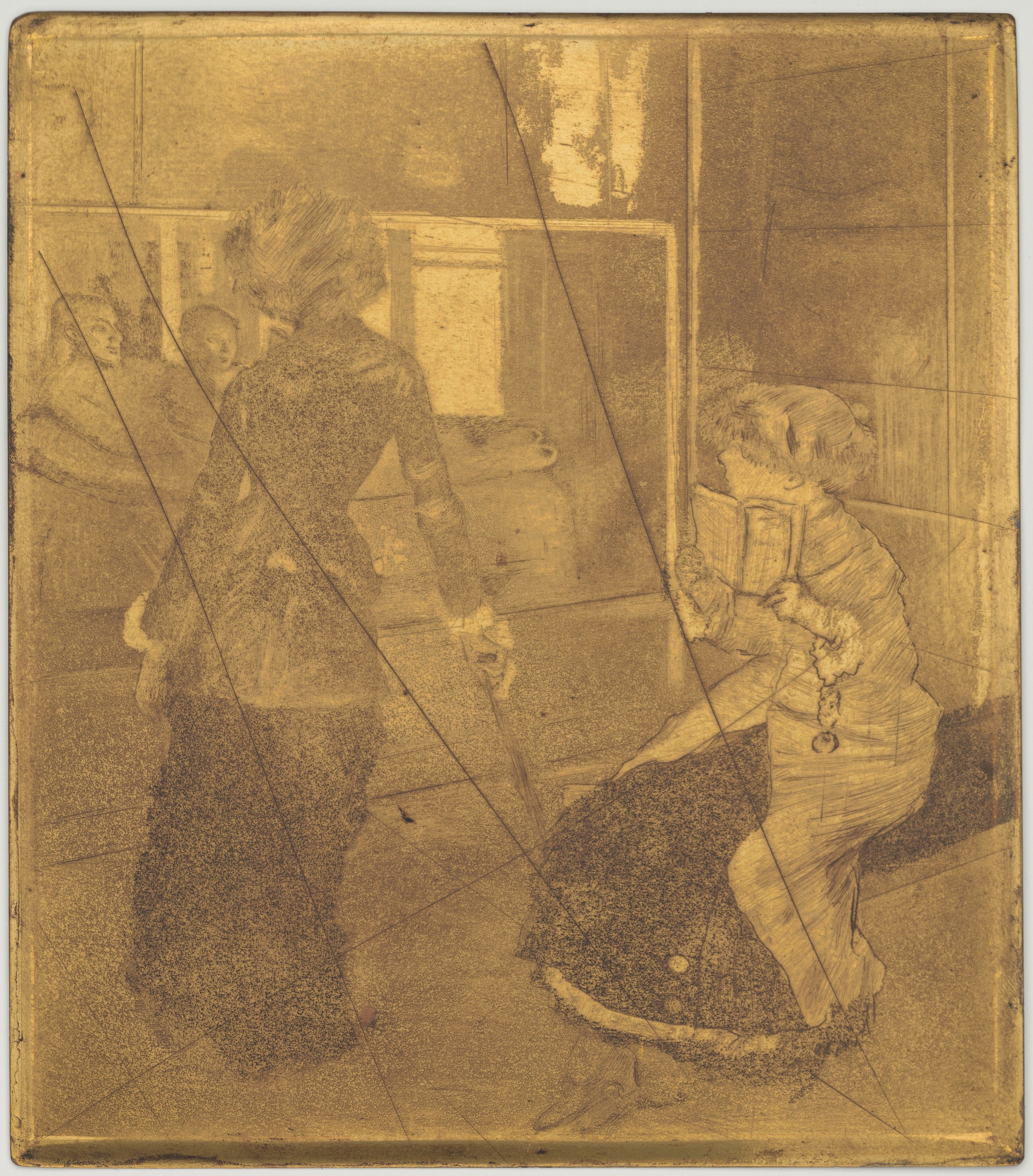 Mary Cassatt at the Louvre: The Etruscan Gallery