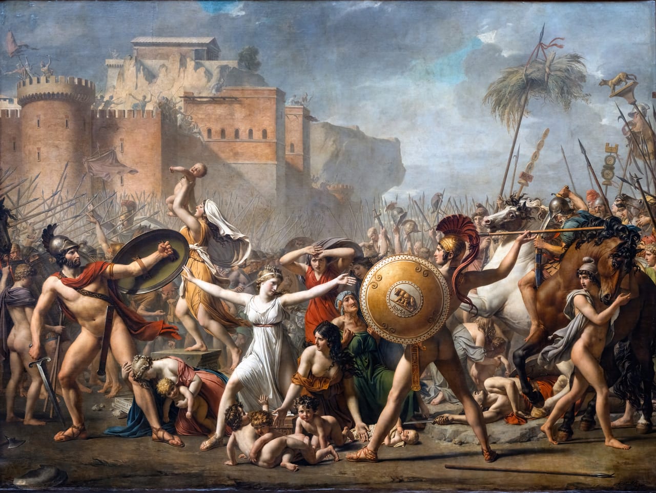 The Intervention of the Sabine Women