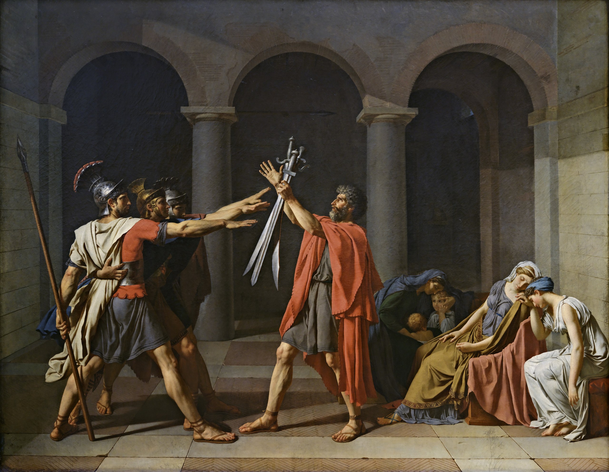 The Oath of the Horatii