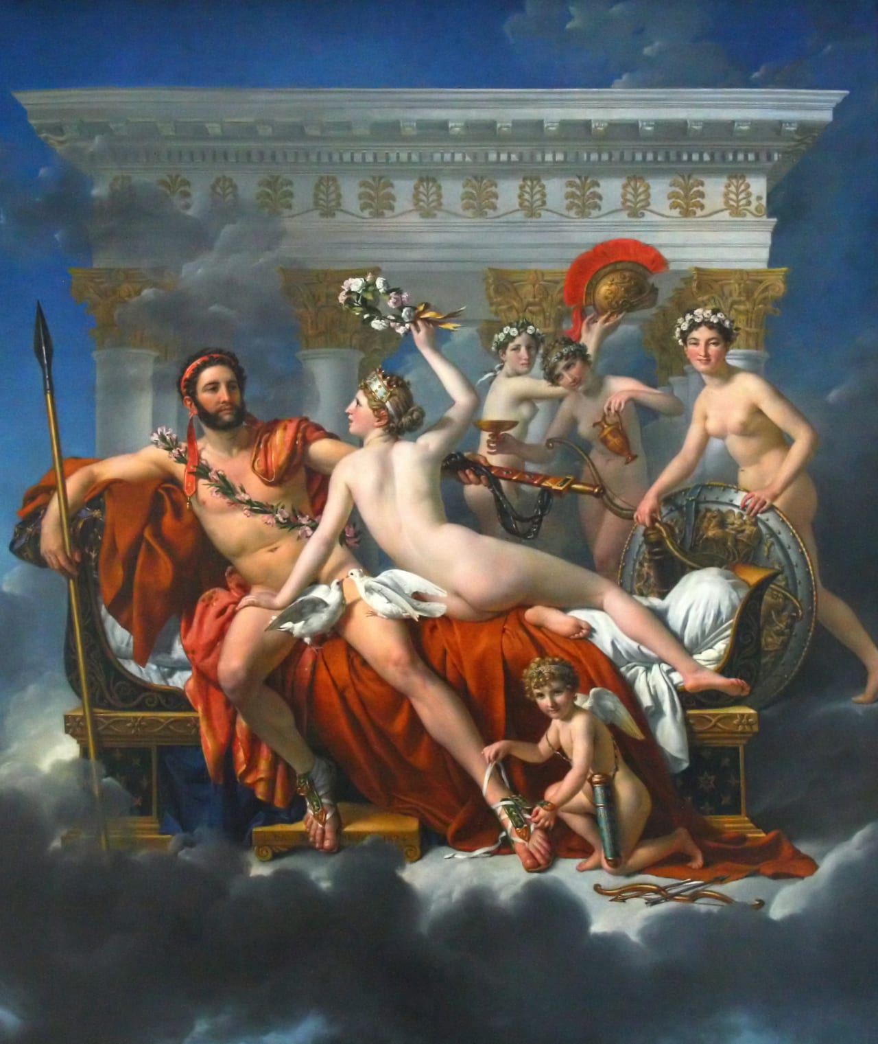 Mars Being Disarmed by Venus