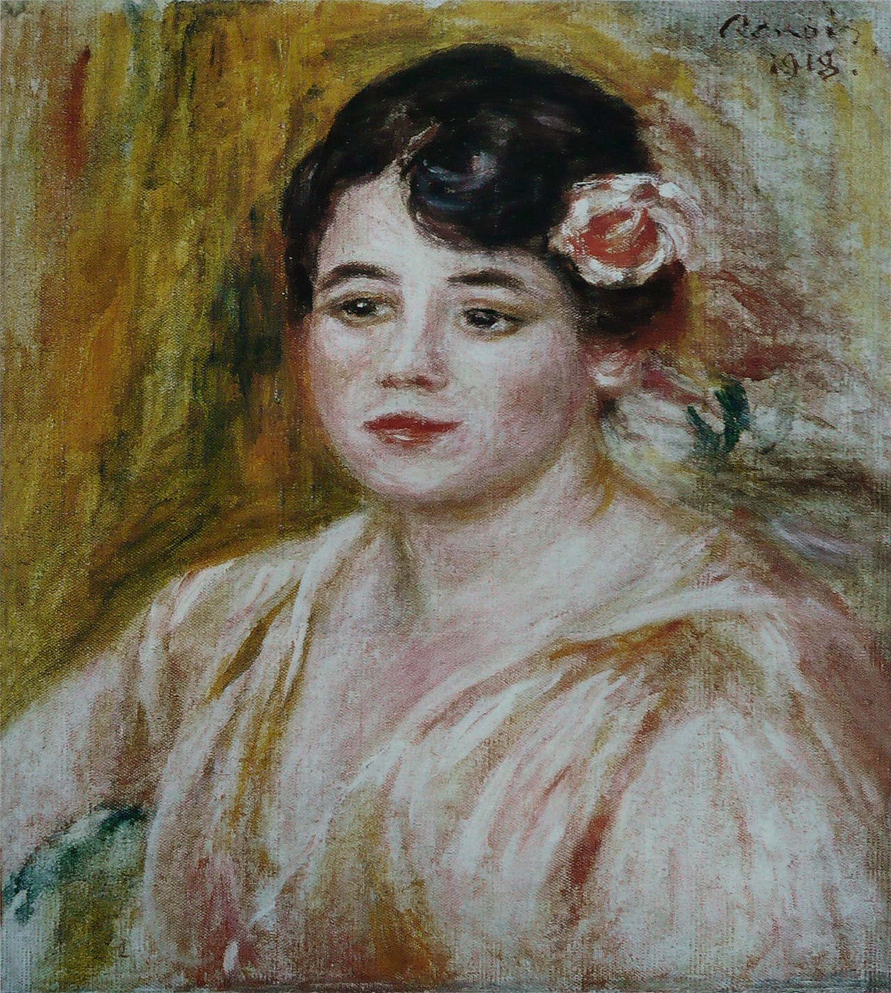 Portrait of Adèle Besson