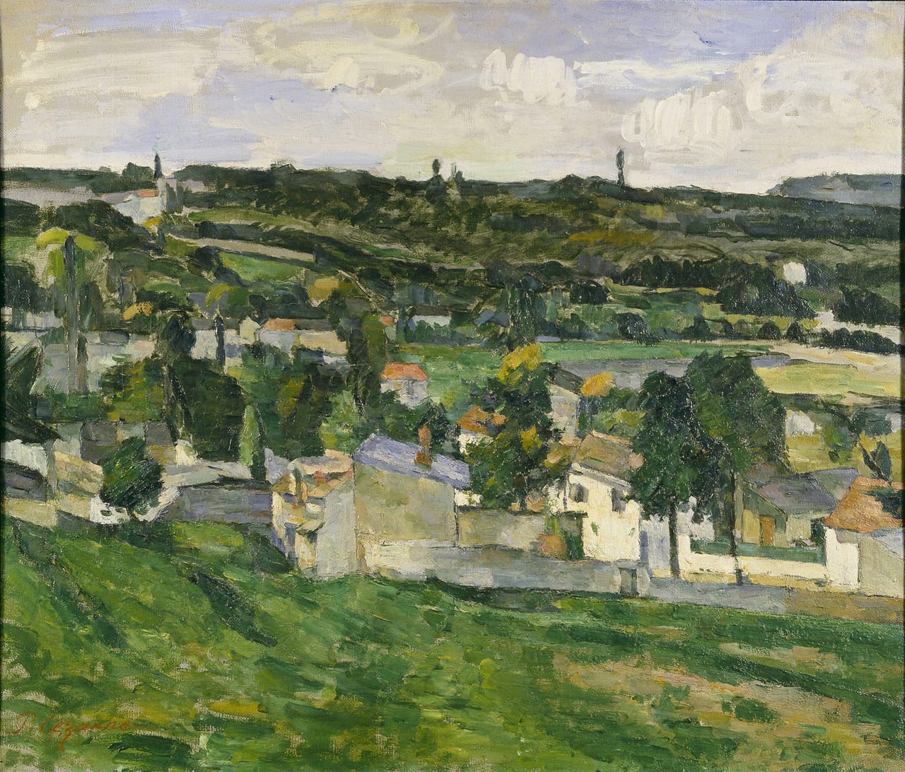 View of Auvers-sur-Oise