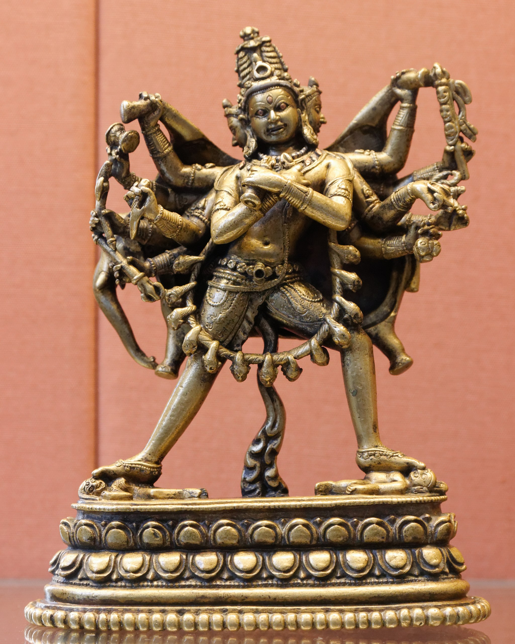 bronze figure of Samvara