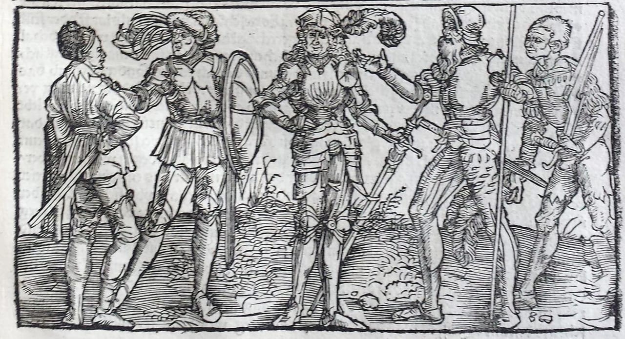 Knights and Soldiers (from leaf 8)