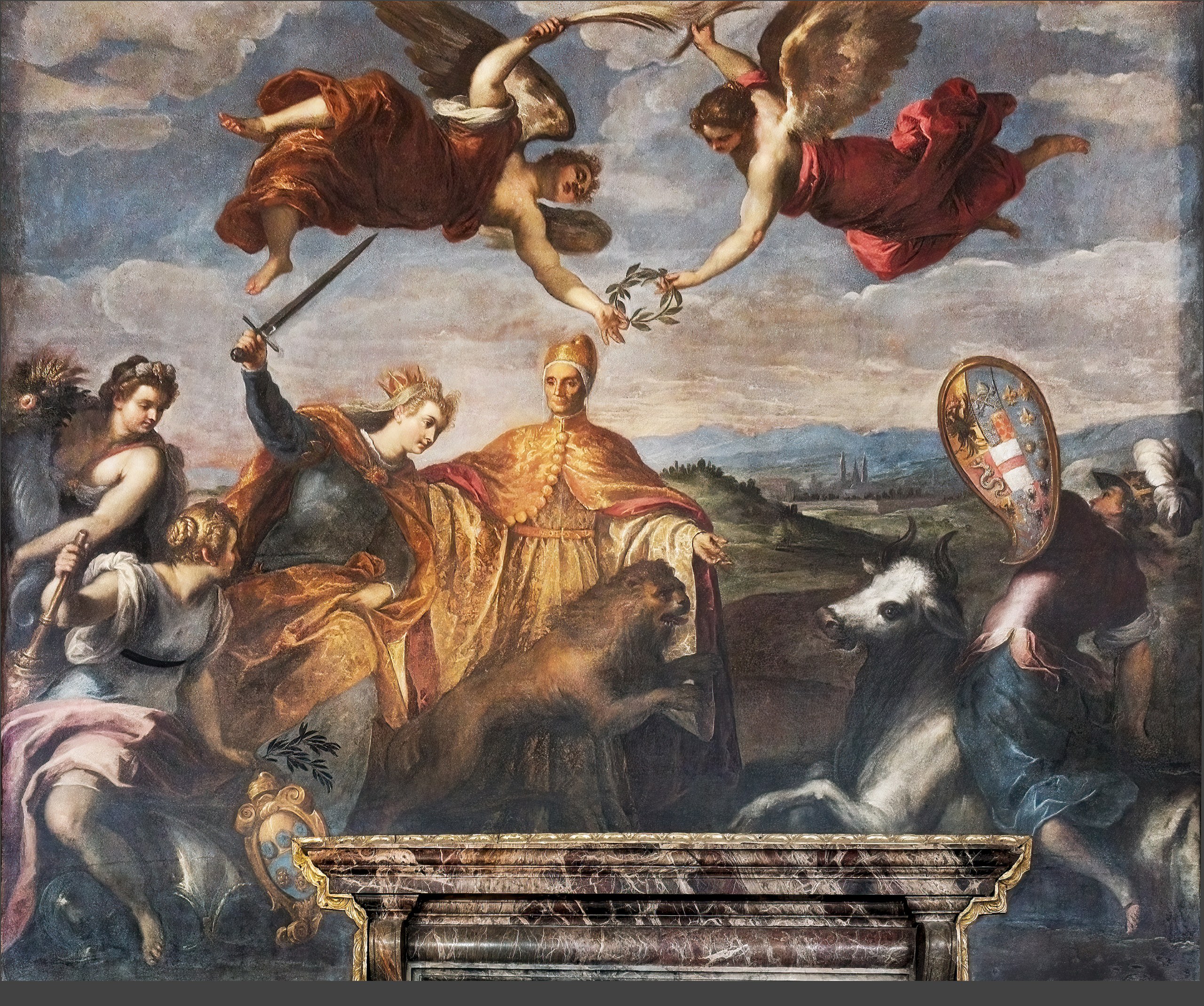 Allegory of the victory over the League of Cambrai