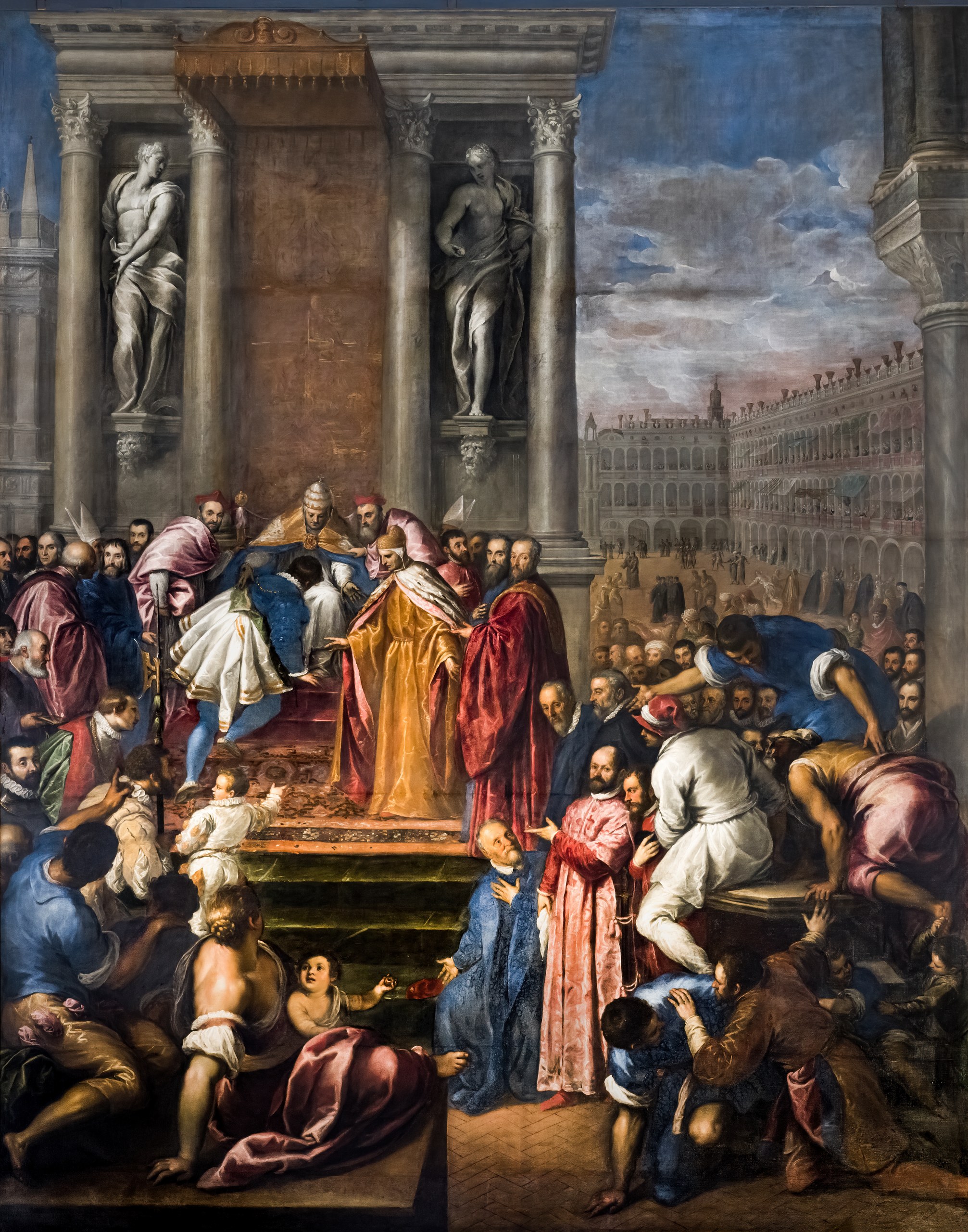 The Pope allows Otto to go to his father to negotiate peace