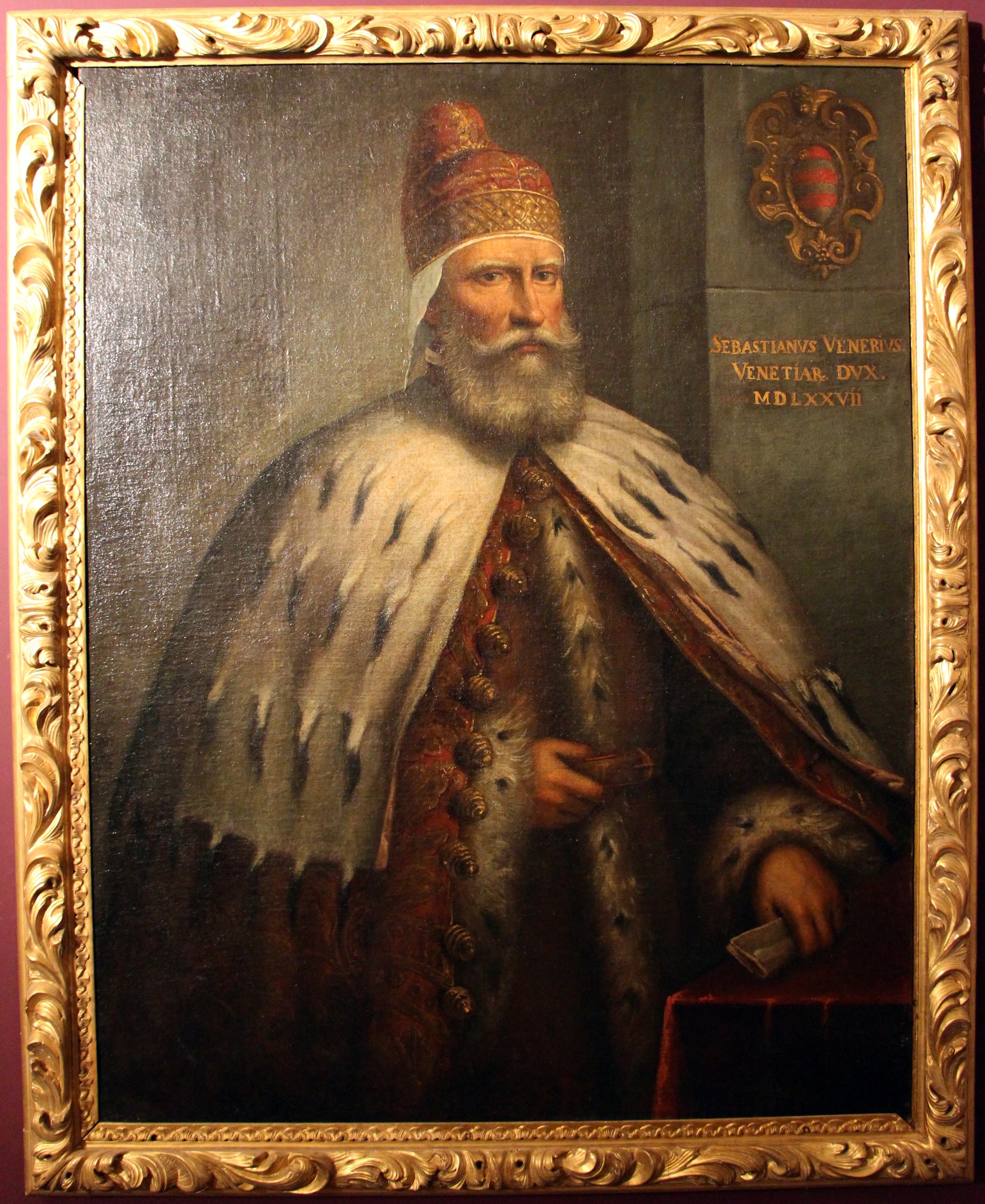 Portrait of Doge Sebastiano Venier