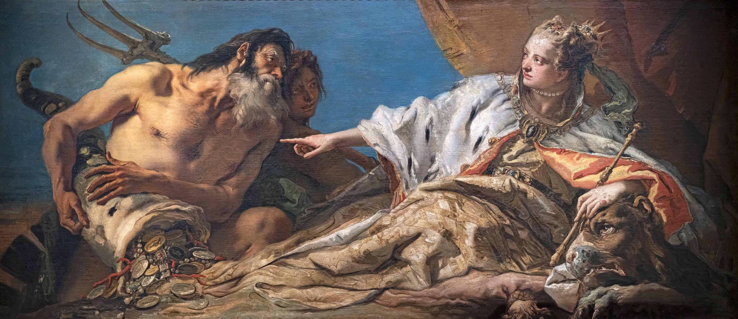 Neptune Offering Gifts to Venice