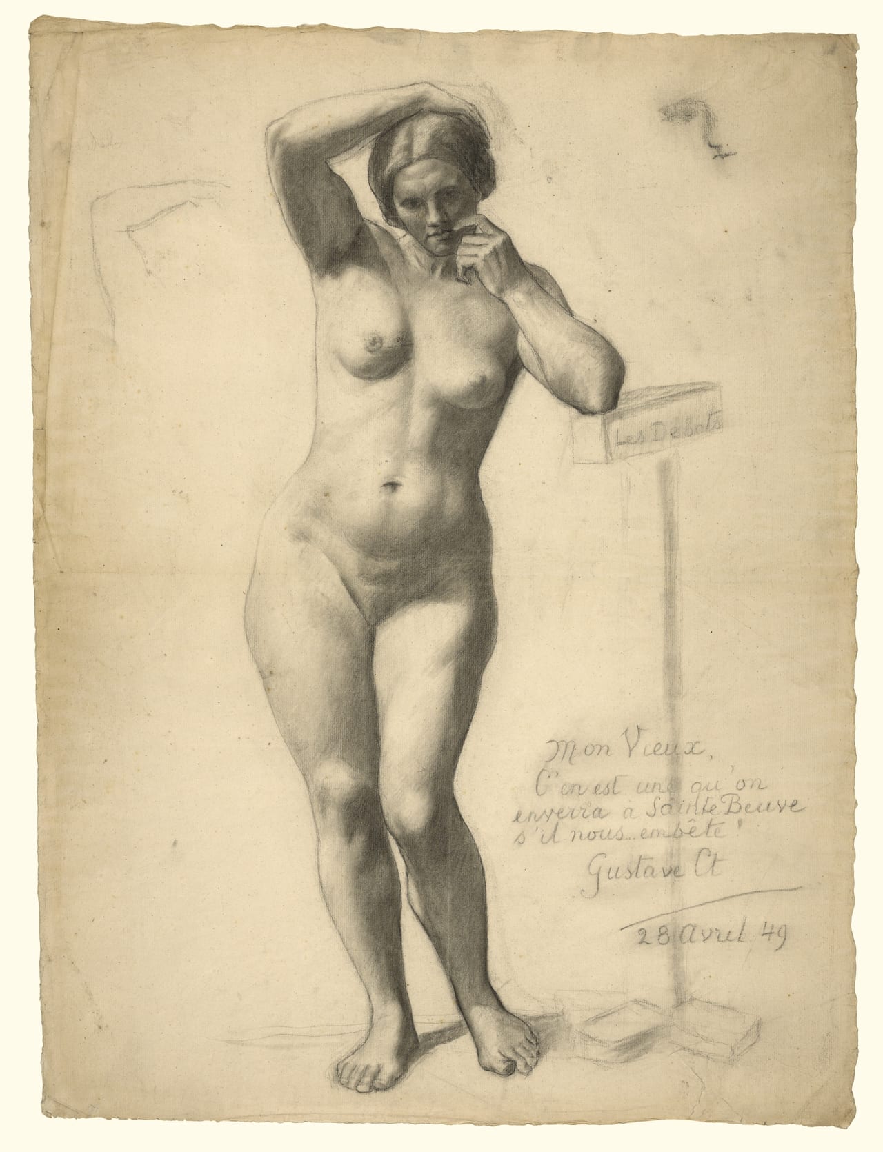 Standing Female Nude