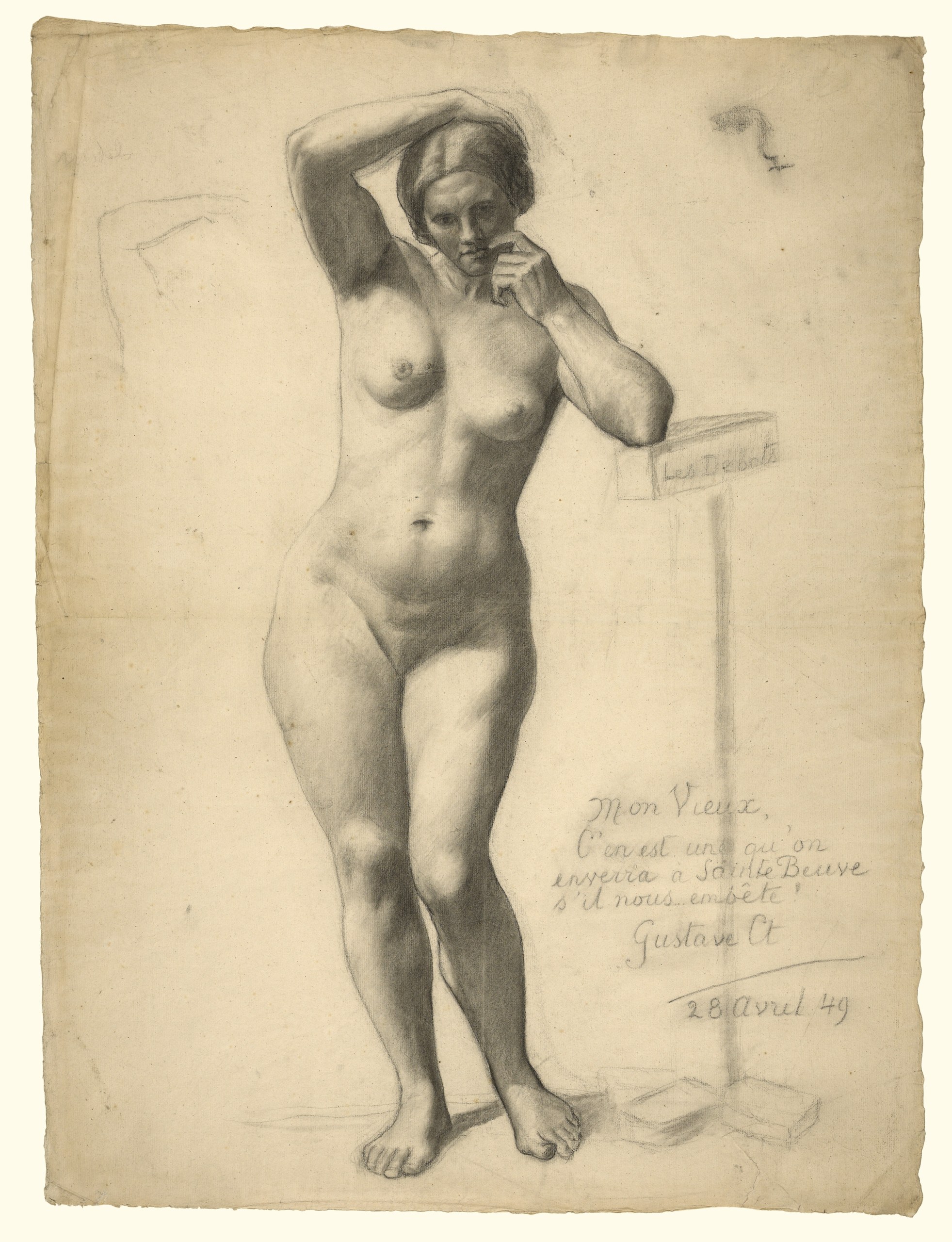Standing Female Nude