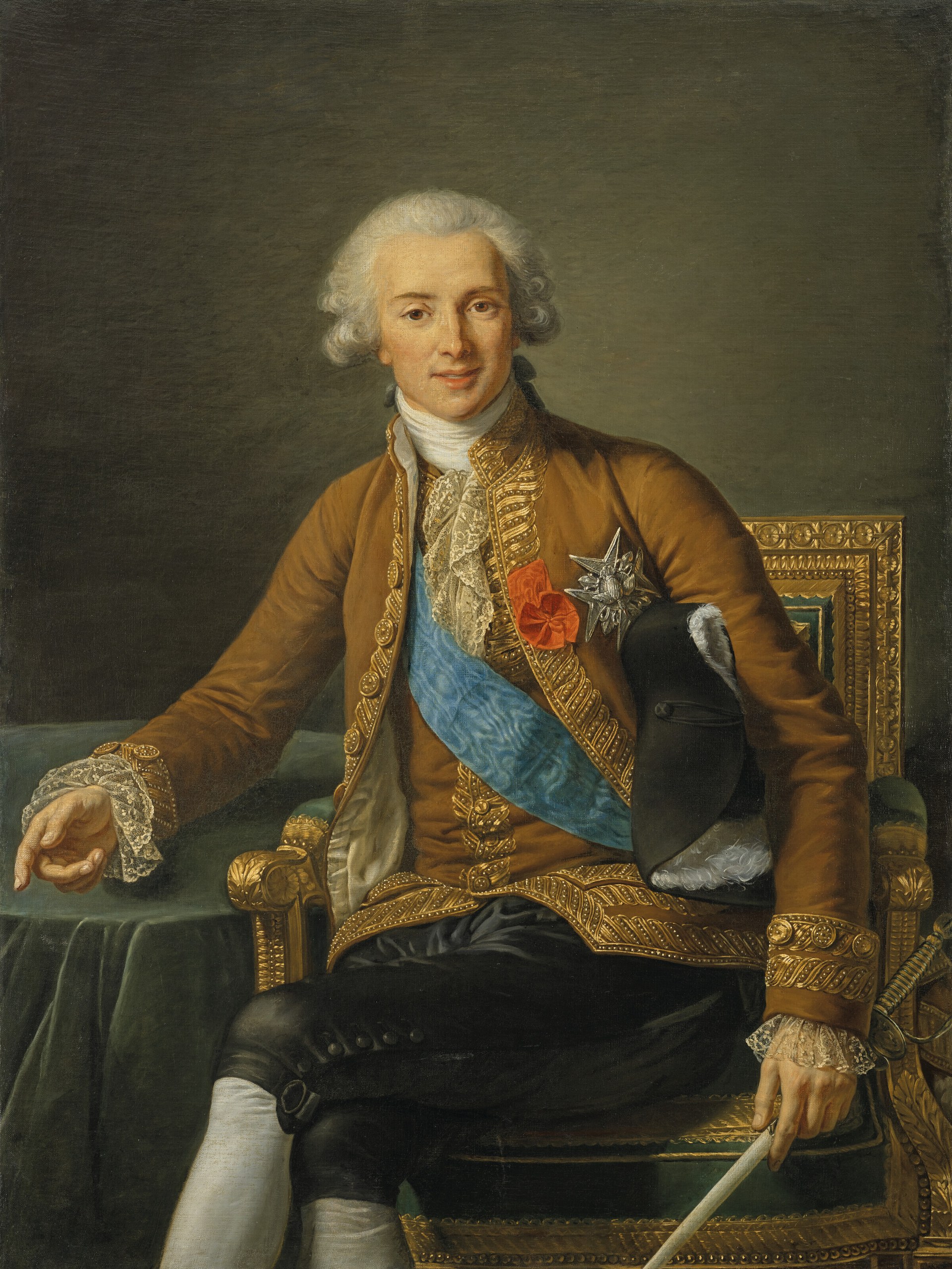 Portrait of the Comte de Vaudreuil