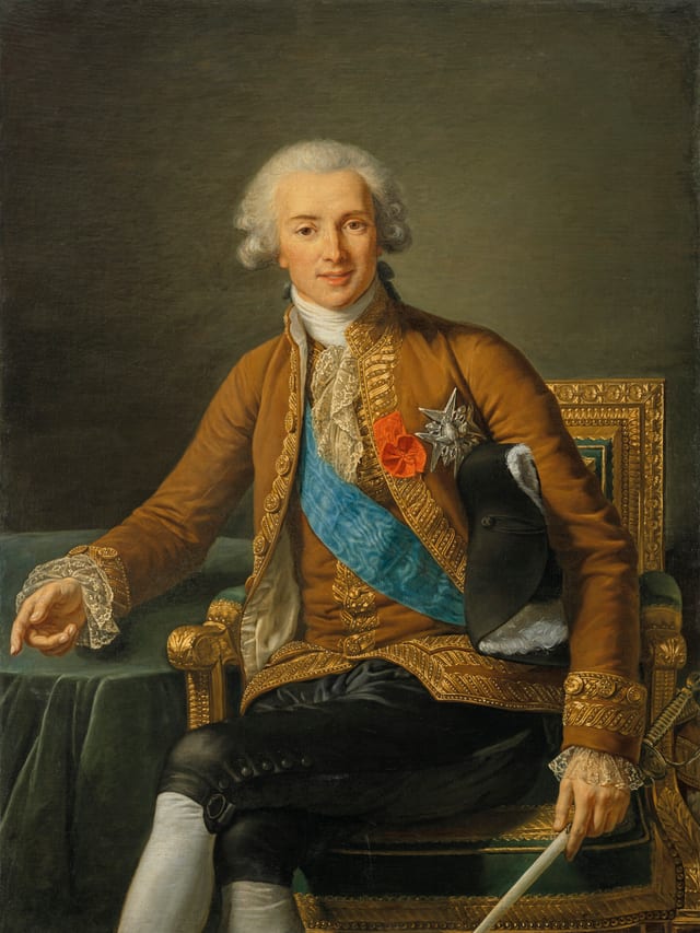 Portrait of the Comte de Vaudreuil