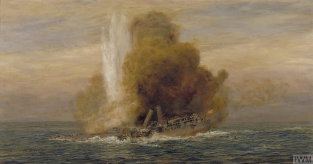 Loss of HMS Pathfinder, September 5th 1914