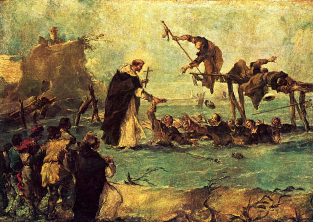 Miracle of a dominican Saint (Gonzalo di Amarante?)