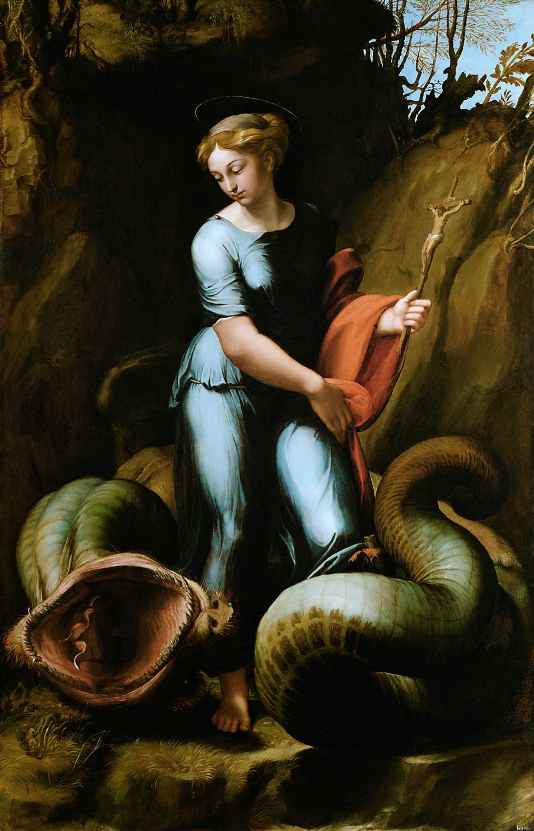 Saint Margaret and the Dragon