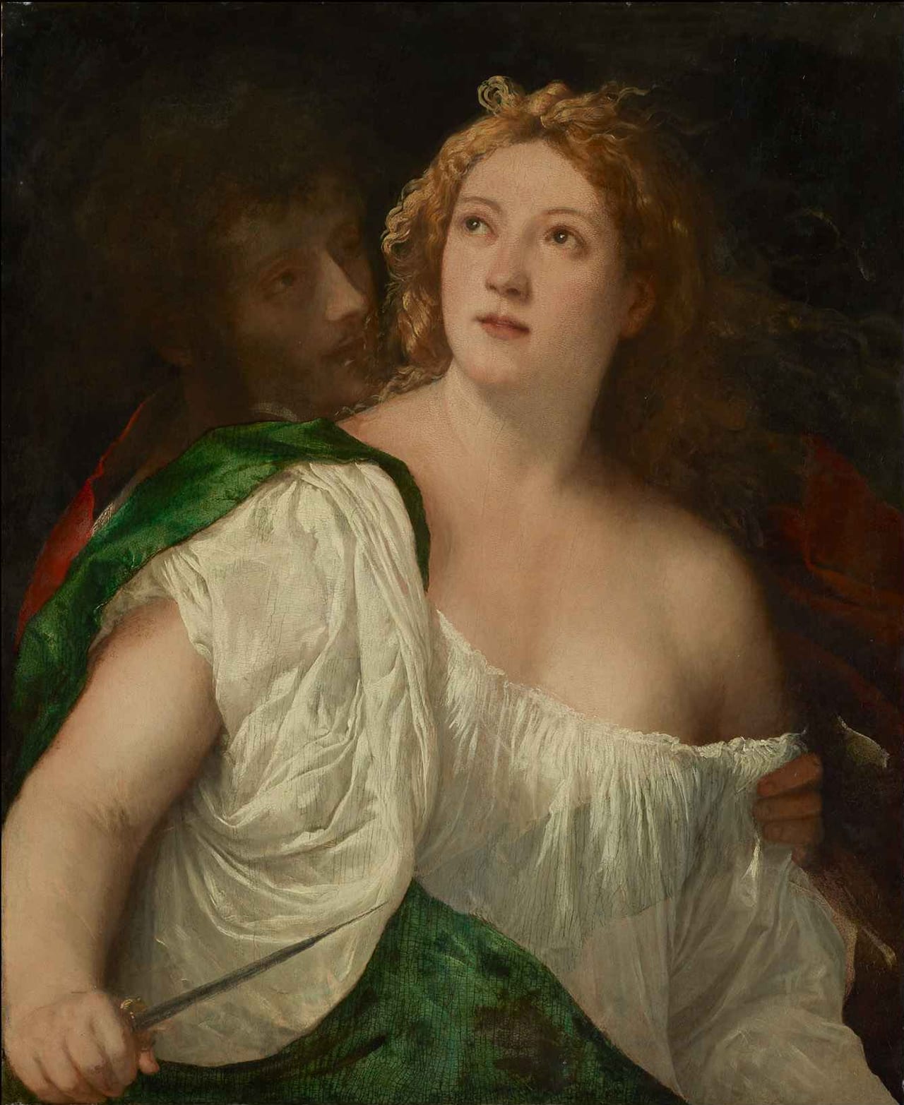 Lucretia and her Husband Lucius Tarquinius Collatinus