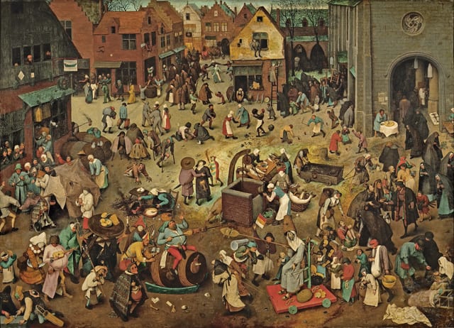 The Fight Between Carnival and Lent