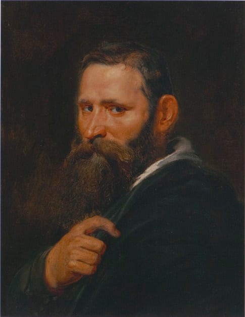 Portrait of a bearded man