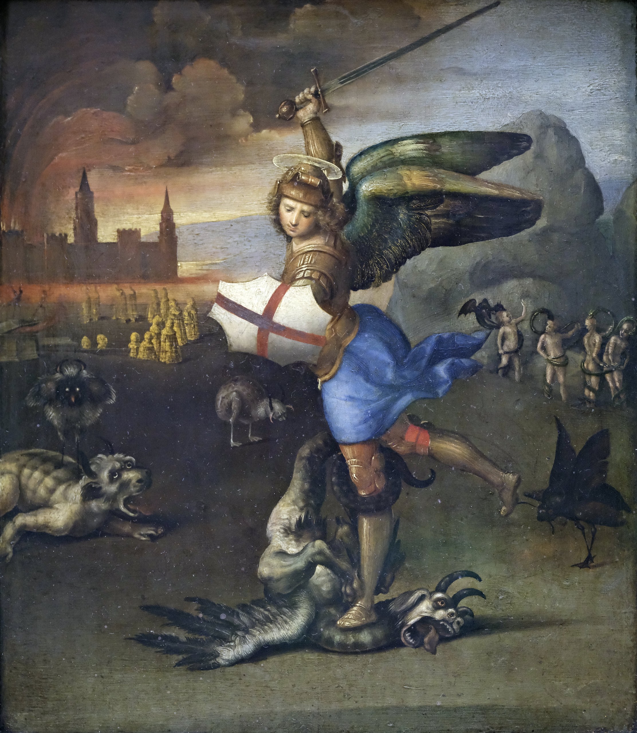 Saint Michael Vanquishing Satan