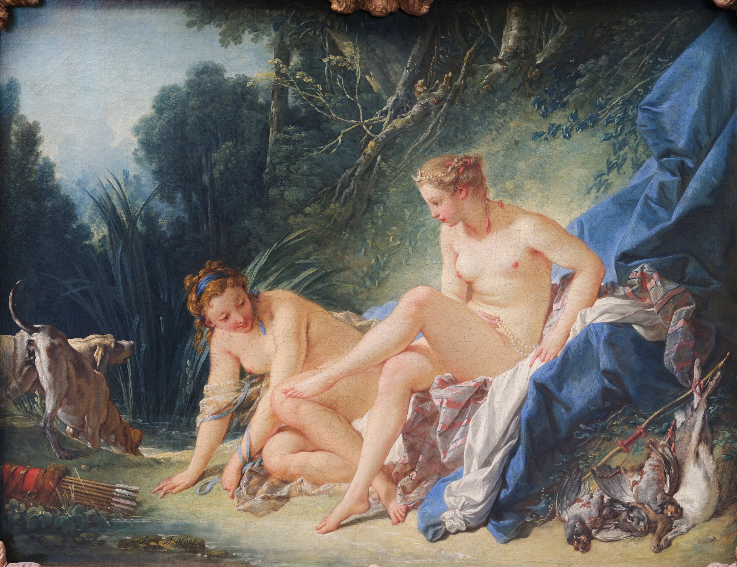 Diana leaving her Bath