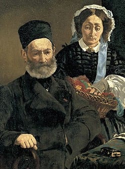 Portrait of Monsieur and Madame Auguste Manet