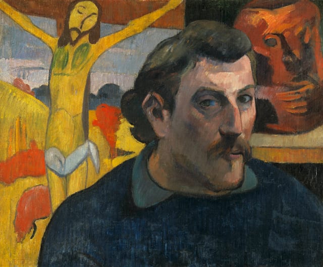 Portrait of the Artist with the Yellow Christ