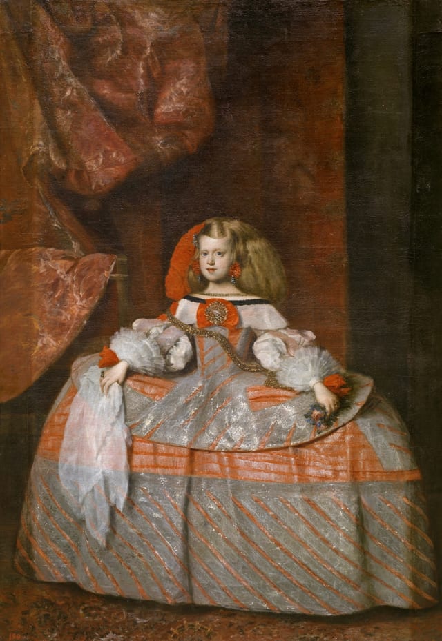 Infanta Margarita Teresa in a Pink Dress