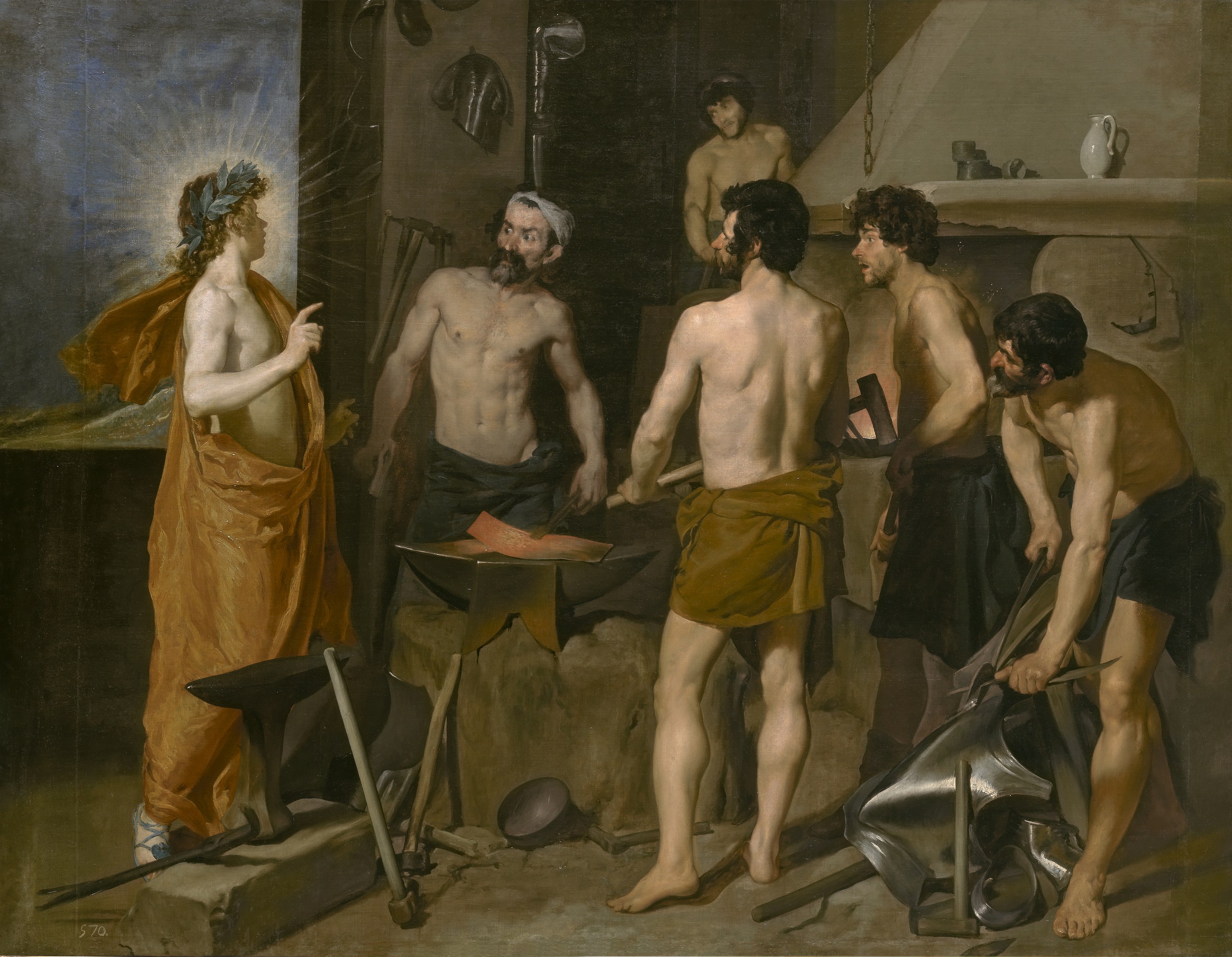 Apollo in the Forge of Vulcan